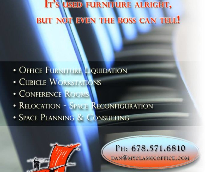 Classic Office Interiors Print Ad Creative Ad design by Designs In Motion, Inc.